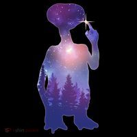 ET Alien Galaxy Forest Backpack thumb 2