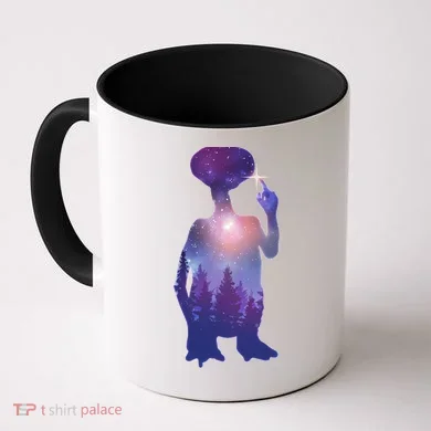 ET Alien Galaxy Forest Coffee Mug