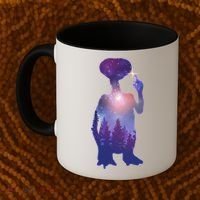 ET Alien Galaxy Forest Coffee Mug thumb 2