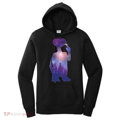 ET Alien Galaxy Forest Women's Hoodie