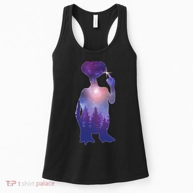 ET Alien Galaxy Forest Women's Tank Top