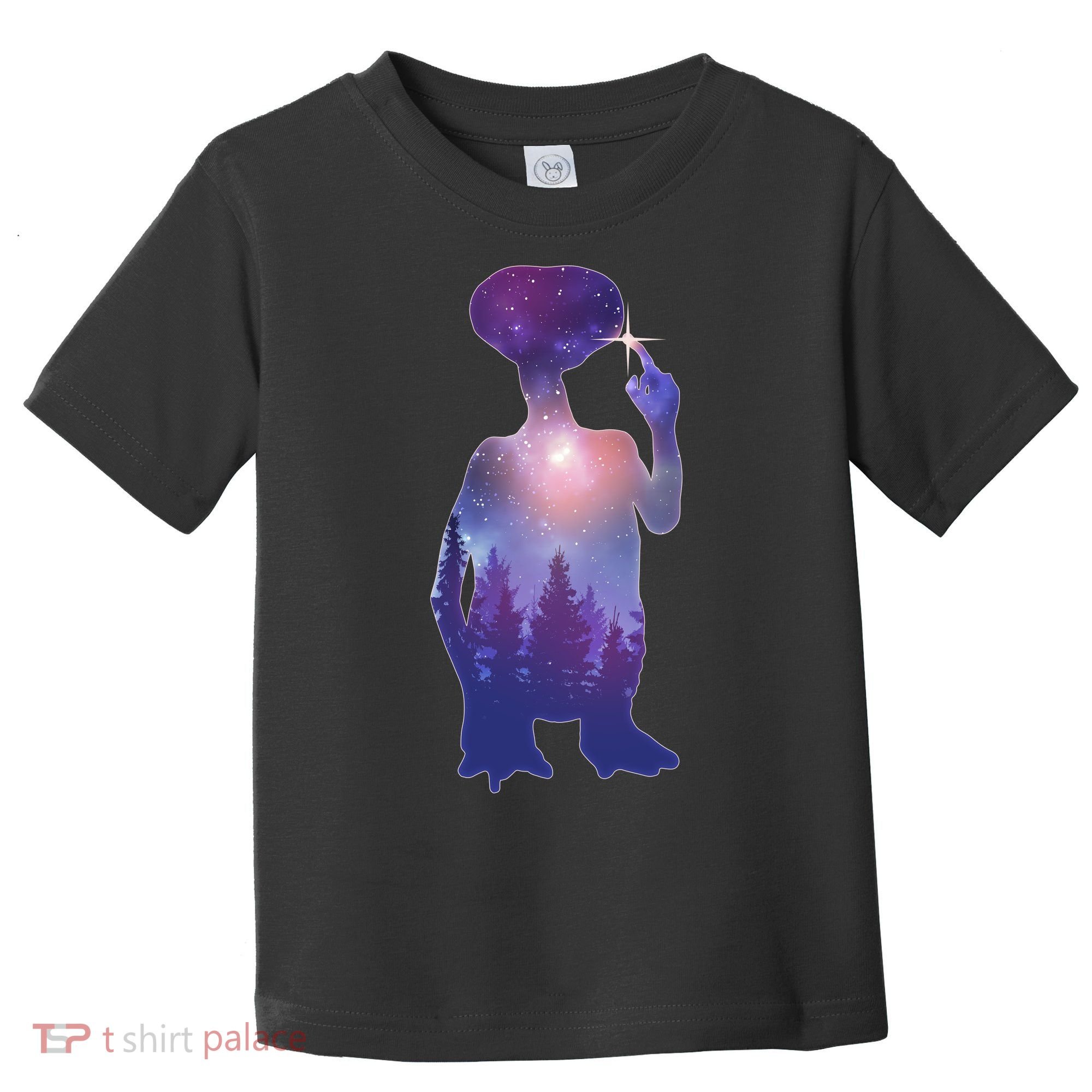 ET Alien Galaxy Forest Toddler T-Shirt