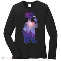 ET Alien Galaxy Forest Women's Long Sleeve Shirt thumb 0