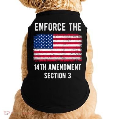 Enforce The 14th Amendment Section 3 Doggie Tank