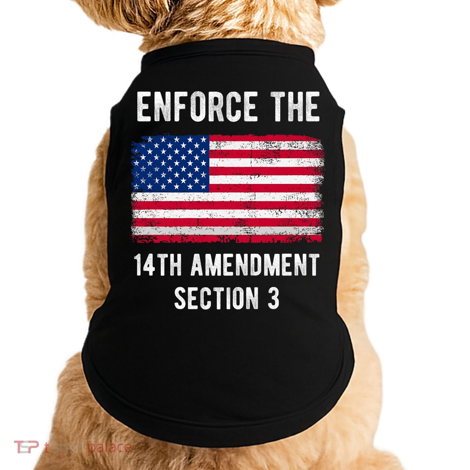 Enforce The 14th Amendment Section 3 Doggie Tank