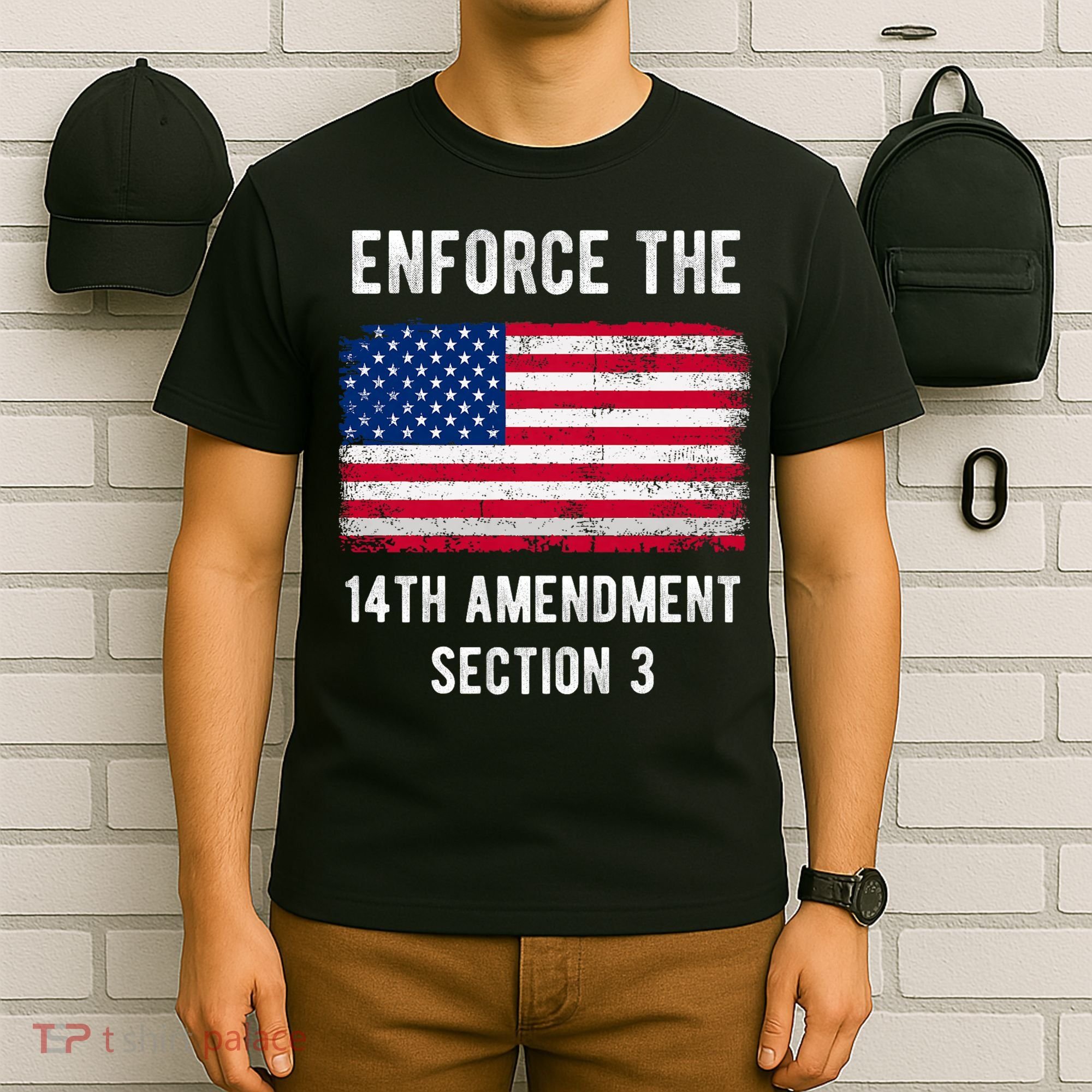 Enforce The 14th Amendment Section 3 T-Shirt
