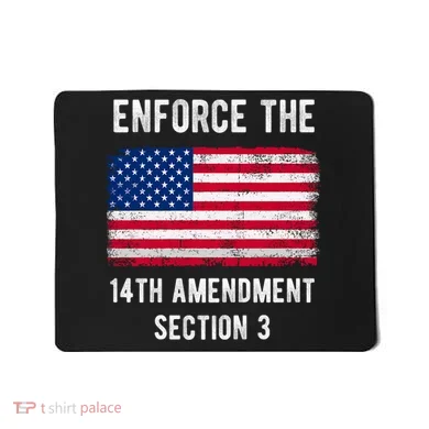 Enforce The 14th Amendment Section 3 Mousepad
