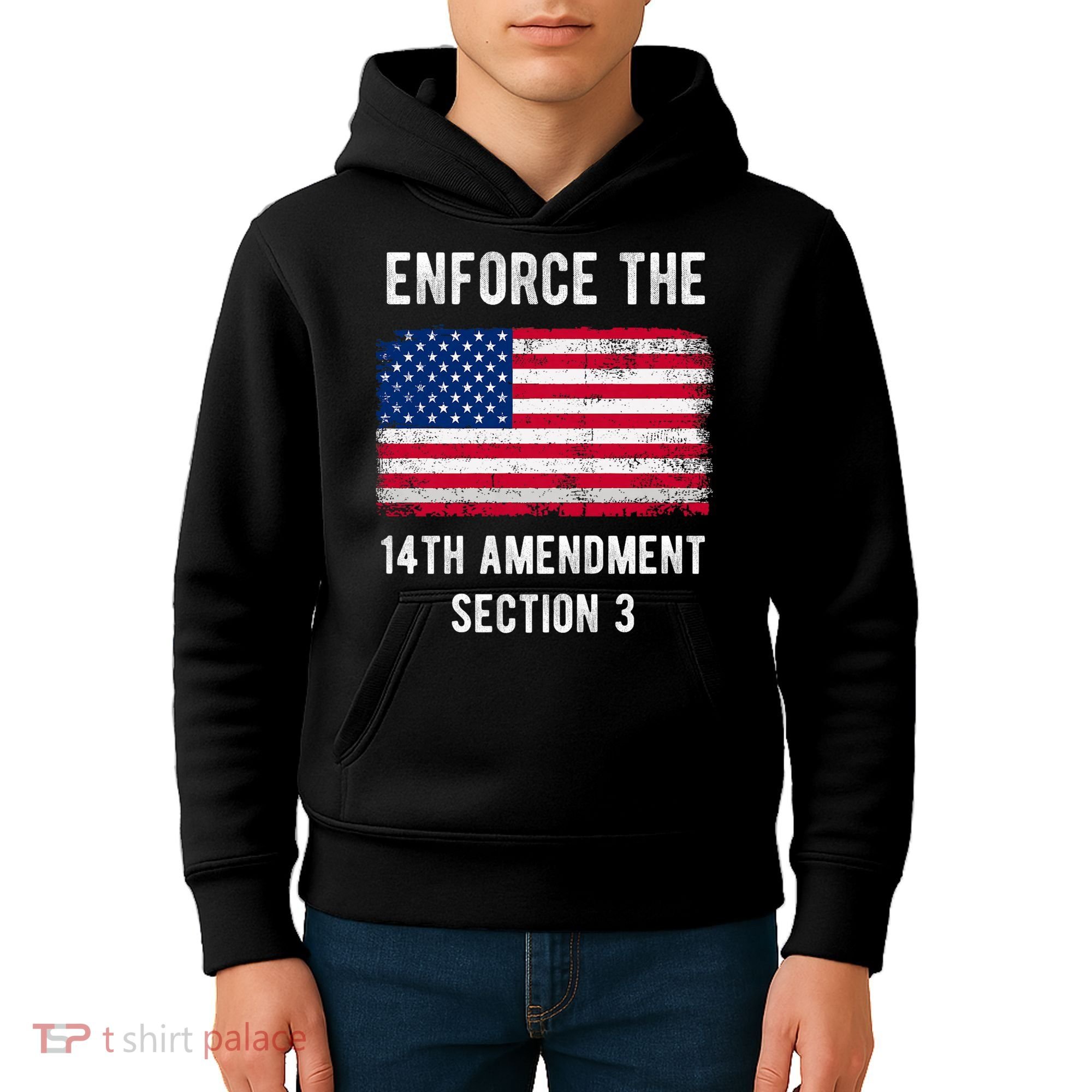 Enforce The 14th Amendment Section 3 Kids Hoodie
