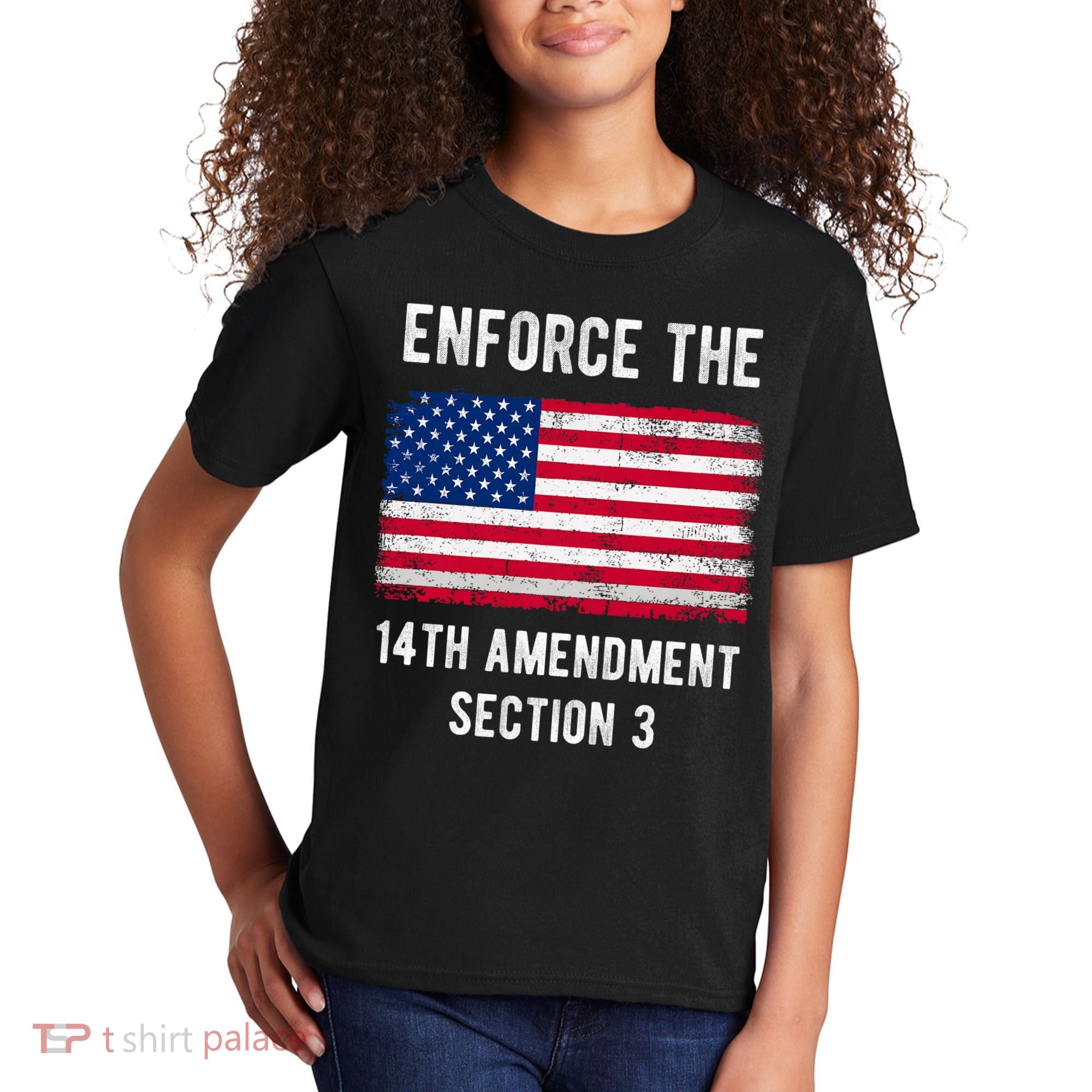 Enforce The 14th Amendment Section 3 Kids T-Shirt