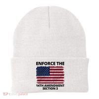 Enforce The 14th Amendment Section 3 Beanie thumb 0