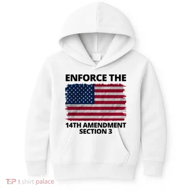 Enforce The 14th Amendment Section 3 Kids Hoodie