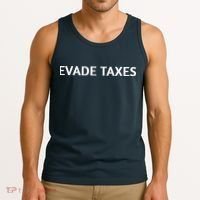 Evade Taxes #2 Tank Top thumb 3