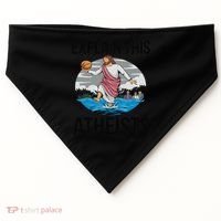 Explain This Atheists Jesus Basketball Funny Memes Gen-Z USA-Made Doggie Bandana thumb 0