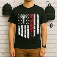 Eeg Technician American Flag Patriotic Medicine Gift T-Shirt thumb 6