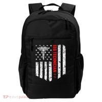 Eeg Technician American Flag Patriotic Medicine Gift Backpack thumb 0