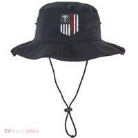 Eeg Technician American Flag Patriotic Medicine Gift Bucket Hat thumb 0