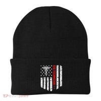 Eeg Technician American Flag Patriotic Medicine Gift Beanie thumb 0