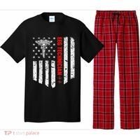 Eeg Technician American Flag Patriotic Medicine Gift Pajama Set thumb 0