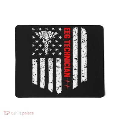 Eeg Technician American Flag Patriotic Medicine Gift Mousepad