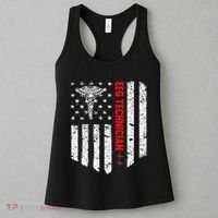 Eeg Technician American Flag Patriotic Medicine Gift Women's Tank Top thumb 3