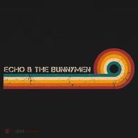 Echo & The Bunnymen Retro Stripes Musician Vintage T-Shirt thumb 7