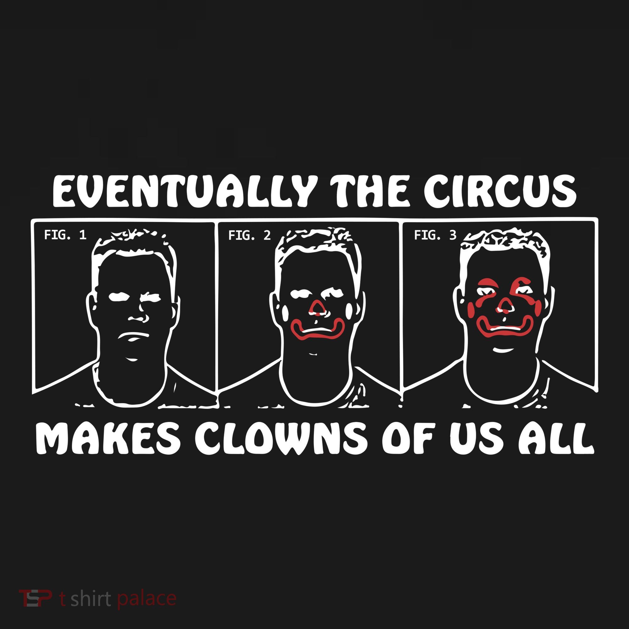 Eventually The Circus Makes Clowns Of Us All USA-Made Doggie Bandana