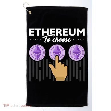 Ethereum To Choose Golf Towel