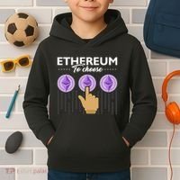 Ethereum To Choose Kids Hoodie thumb 2