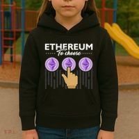 Ethereum To Choose Kids Hoodie thumb 3