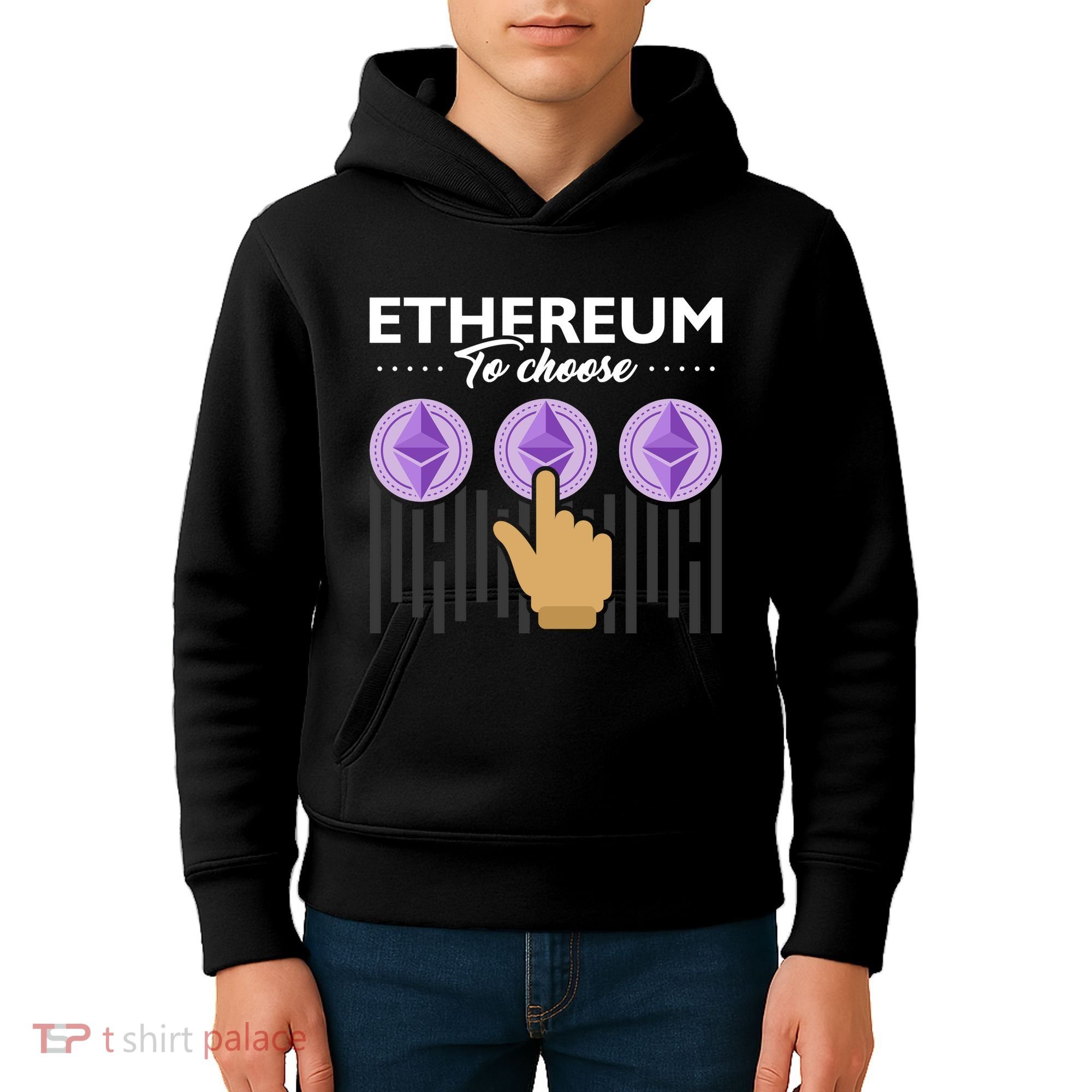 Ethereum To Choose Kids Hoodie