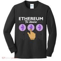 Ethereum To Choose Kids Long Sleeve Shirt thumb 0
