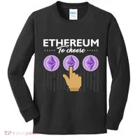 Ethereum To Choose Kids Long Sleeve Shirt thumb 0