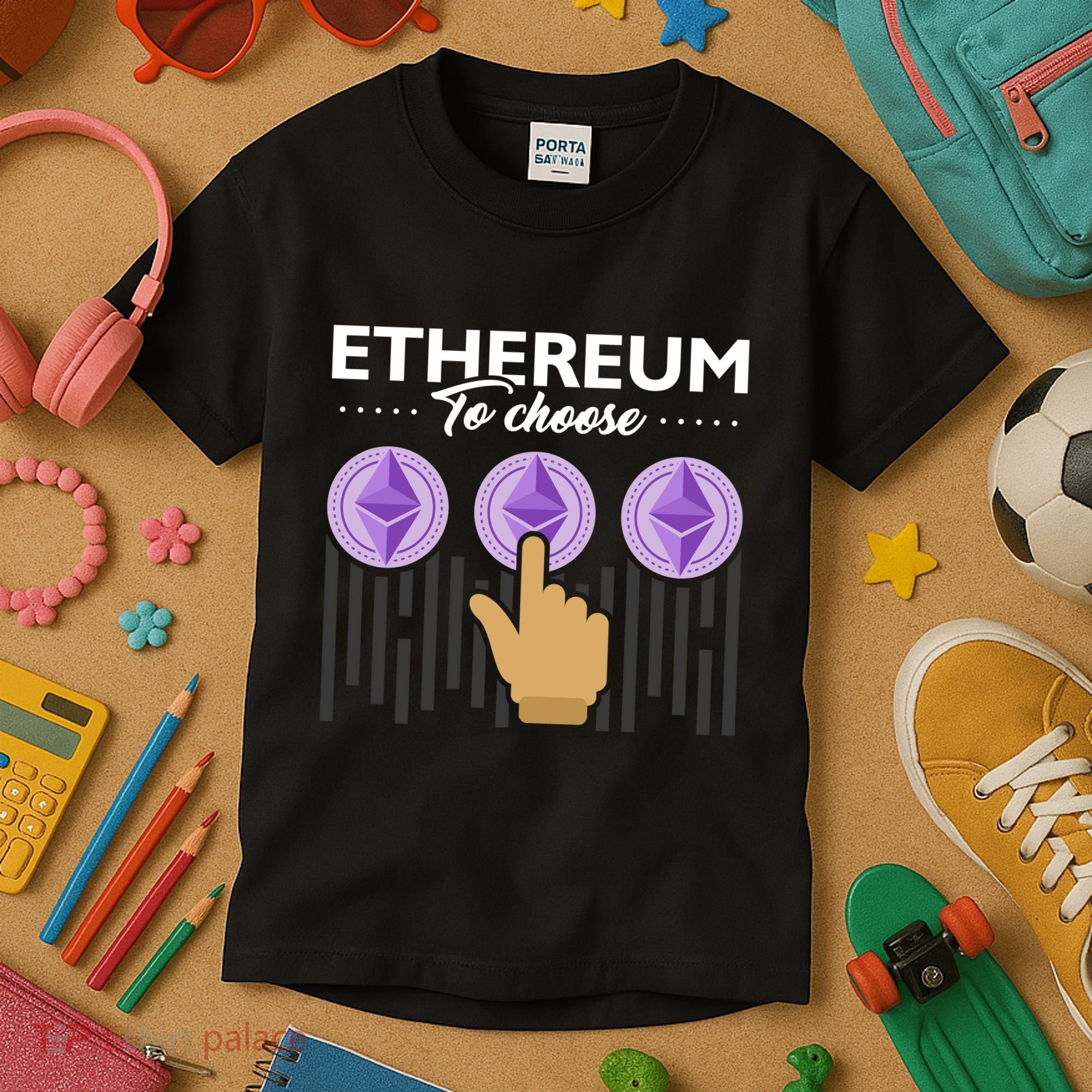 Ethereum To Choose Kids T-Shirt