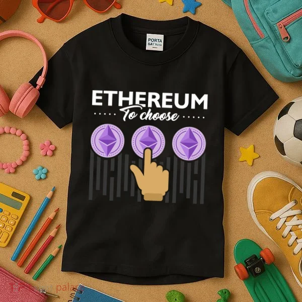 Ethereum To Choose Kids T-Shirt