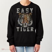 Easy Tiger Distressed Casualcool Giftchic Graphic Gift Women's Sweatshirt thumb 0
