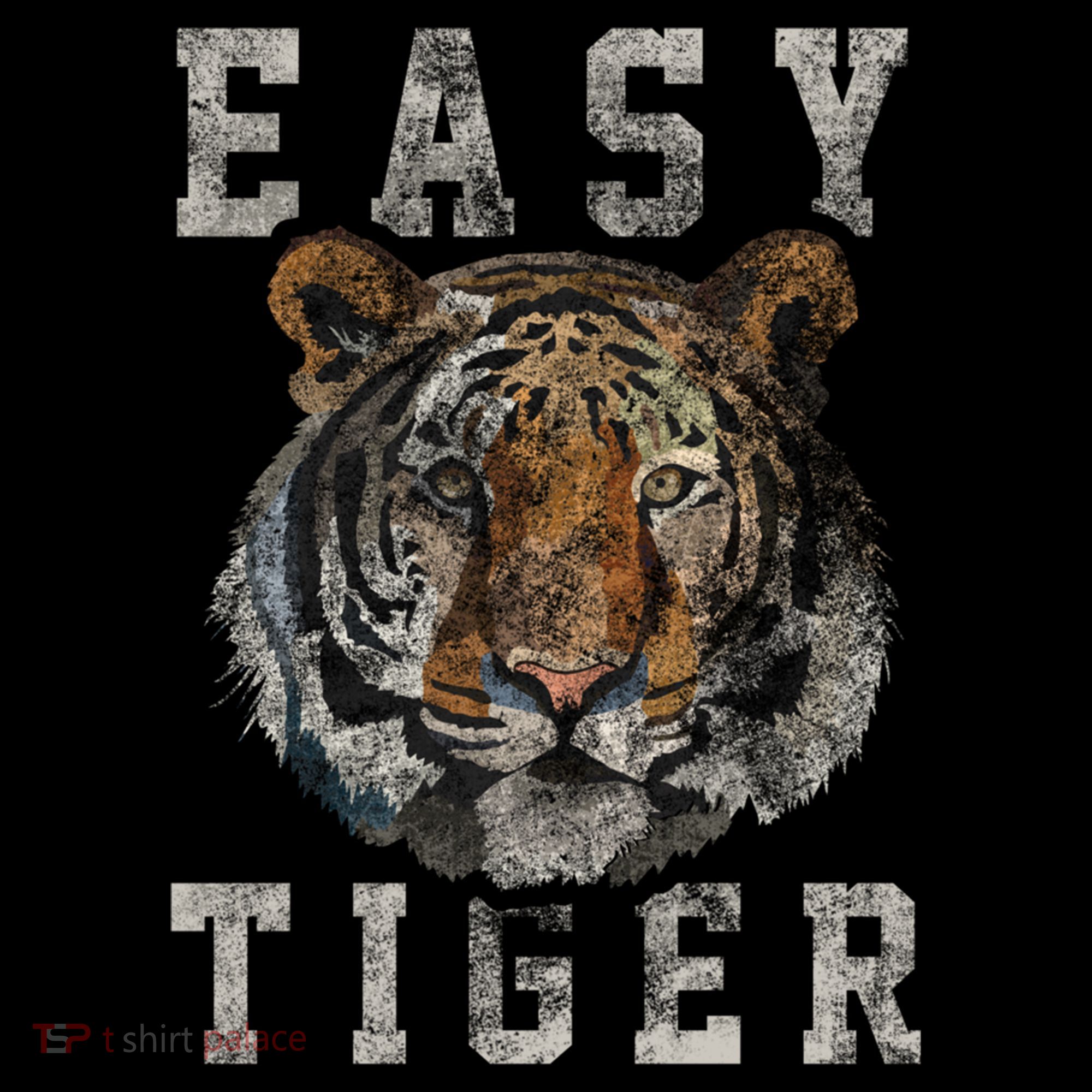 Easy Tiger Distressed Casualcool Giftchic Graphic Gift Doggie Tank