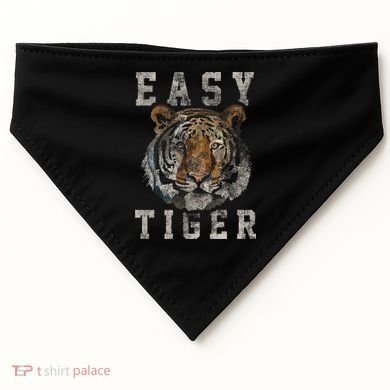 Easy Tiger Distressed Casualcool Giftchic Graphic Gift USA-Made Doggie Bandana
