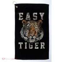 Easy Tiger Distressed Casualcool Giftchic Graphic Gift Golf Towel thumb 0