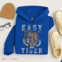 Easy Tiger Distressed Casualcool Giftchic Graphic Gift Hoodie thumb 4