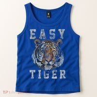 Easy Tiger Distressed Casualcool Giftchic Graphic Gift Tank Top thumb 2