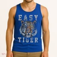 Easy Tiger Distressed Casualcool Giftchic Graphic Gift Tank Top thumb 3