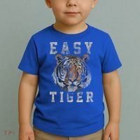 Easy Tiger Distressed Casualcool Giftchic Graphic Gift Toddler T-Shirt thumb 2