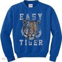 Easy Tiger Distressed Casualcool Giftchic Graphic Gift Kids Sweatshirt thumb 0