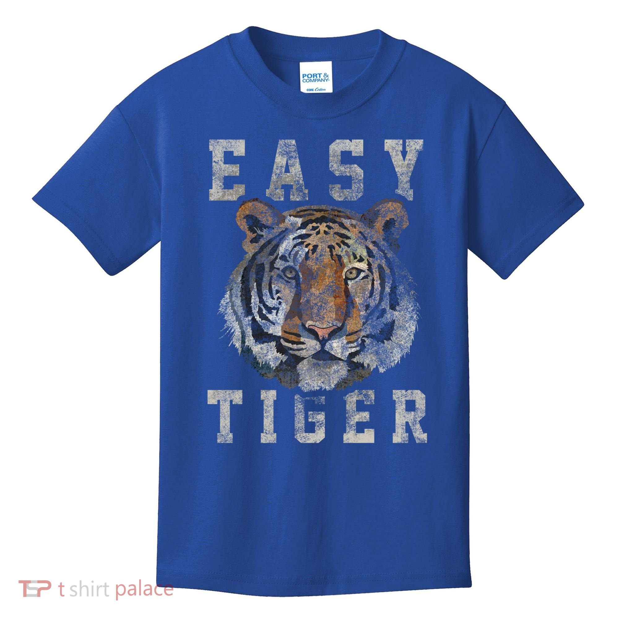 Easy Tiger Distressed Casualcool Giftchic Graphic Gift Kids T-Shirt