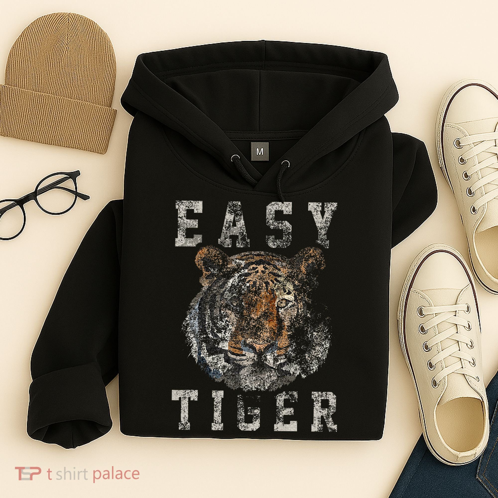 Easy Tiger Distressed Casualchic Hoodie