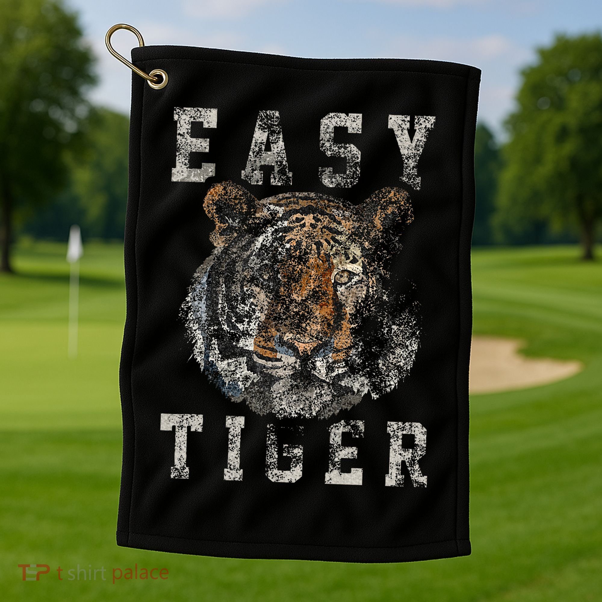 Easy Tiger Distressed Casualchic Golf Towel