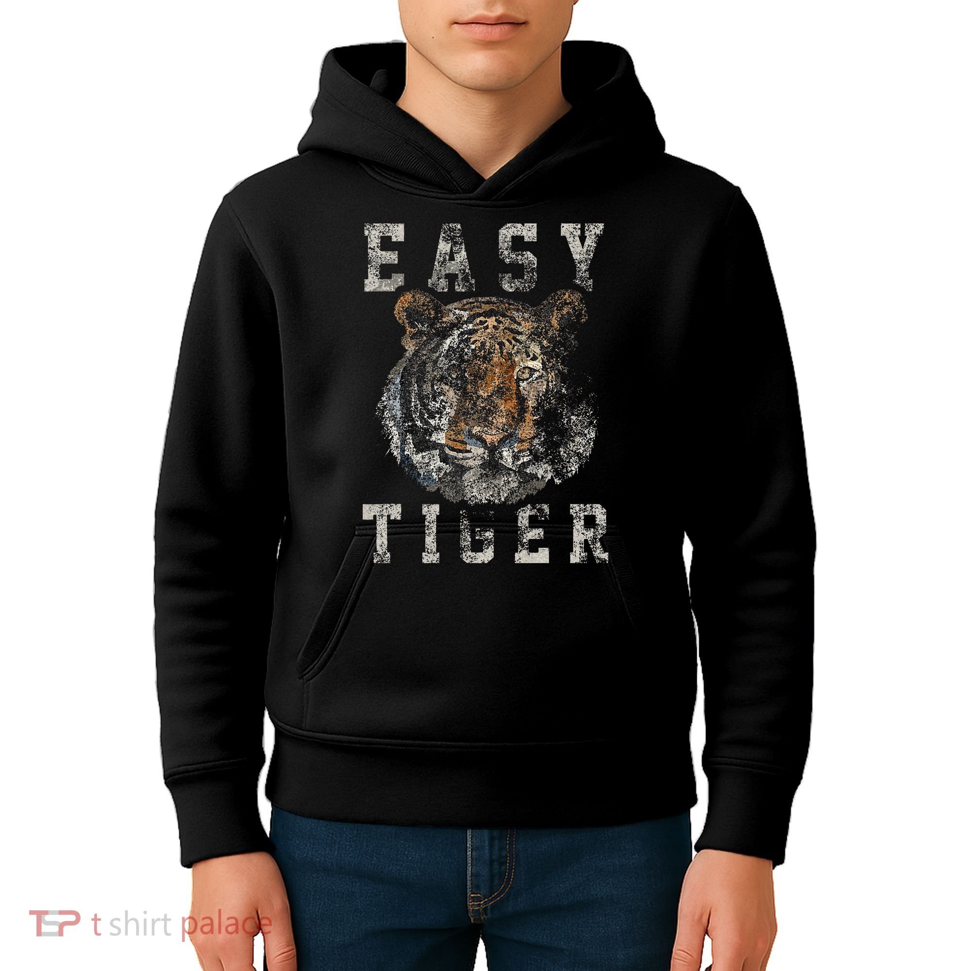 Easy Tiger Distressed Casualchic Kids Hoodie