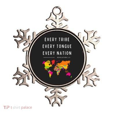 Every Tribe Every Tongue Every Nation Revelation Ornament