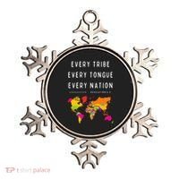 Every Tribe Every Tongue Every Nation Revelation Ornament thumb 0
