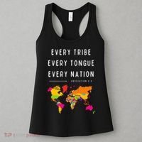 Every Tribe Every Tongue Every Nation Revelation Women's Tank Top thumb 3